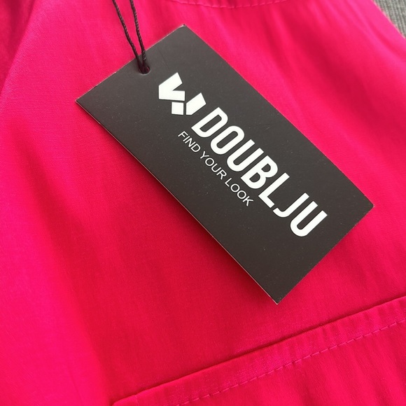 Fuchsia Multi-pocket Cargo Pants - Picture 3 of 3